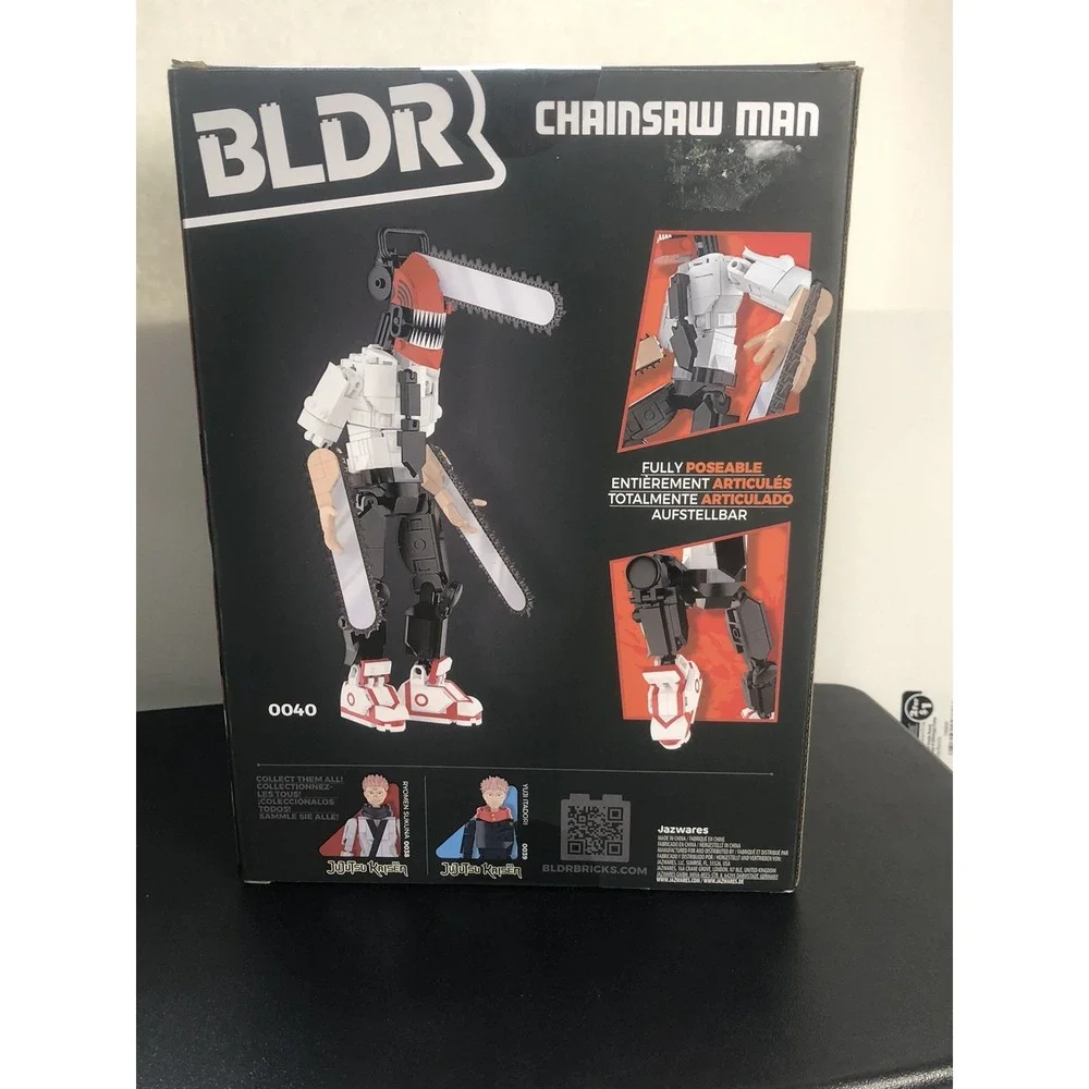 BLDR Chainsaw Man QuikBrik Buildable Action Figure Set #0040‎ Crunchyroll NEW